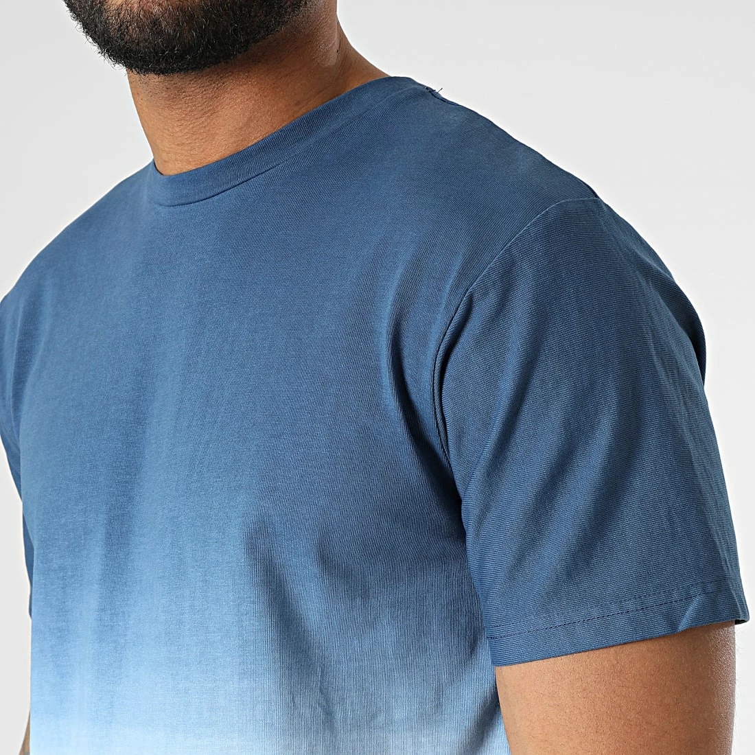 Meilleur prix 🛒 Tee 👚 Shirt Dégradé Oversize T126 Bleu Blanc de John H 🎉 4 Meilleur prix 🛒 Tee 👚 Shirt Dégradé Oversize T126 Bleu Blanc de John H 🎉 – Image 2