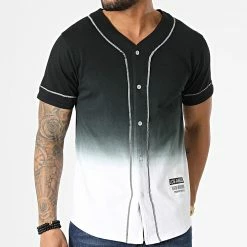 Meilleure affaire 🎁 Tee 👚 Shirt Oversize Dégradé Réfléchissant XW926 Noir Gris Blanc de John H 🧨 -John H Soldes john h 306644 XW926 BLACK 20220303T161134 03