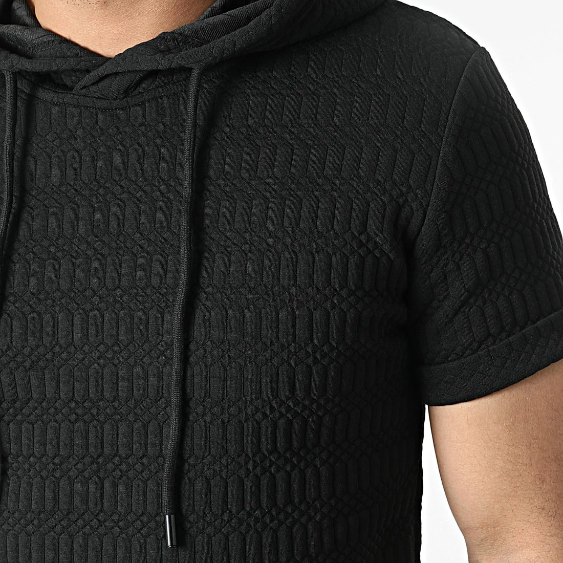 Sortie 👏 Tee 👚 Shirt Capuche Oversize DD38 Noir de John H ⌛ 4 Sortie 👏 Tee 👚 Shirt Capuche Oversize DD38 Noir de John H ⌛ – Image 2