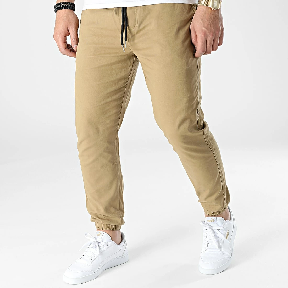 Meilleur prix 👏 Jogger Pant PP2207 Camel de John H ✔️ 3 Meilleur prix 👏 Jogger Pant PP2207 Camel de John H ✔️
