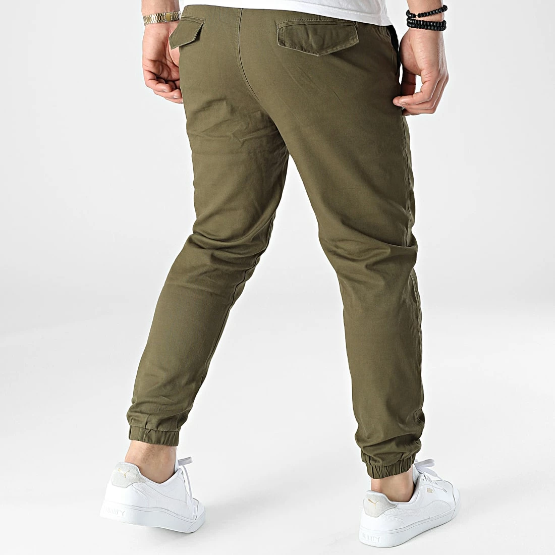Vente flash 🎁 Jogger Pant PP2207 Vert Kaki de John H 😉 6 Vente flash 🎁 Jogger Pant PP2207 Vert Kaki de John H 😉 – Image 4