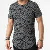 Offres 🧨 Tee 👕 Shirt Oversize Léopard DD35 Gris Anthracite de John H 🥰 -John H Soldes john h 307785 DD35 DARK GRAY 20220308T135307 01
