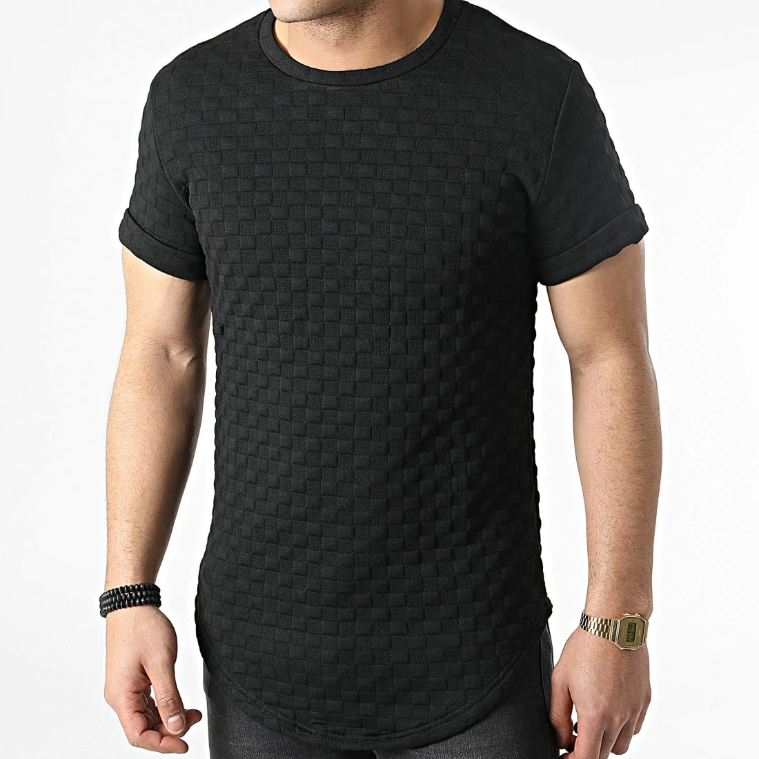 Vente flash 🤩 Tee 👕 Shirt Oversize DD27 Noir de John H ✔️ 3 Vente flash 🤩 Tee 👕 Shirt Oversize DD27 Noir de John H ✔️