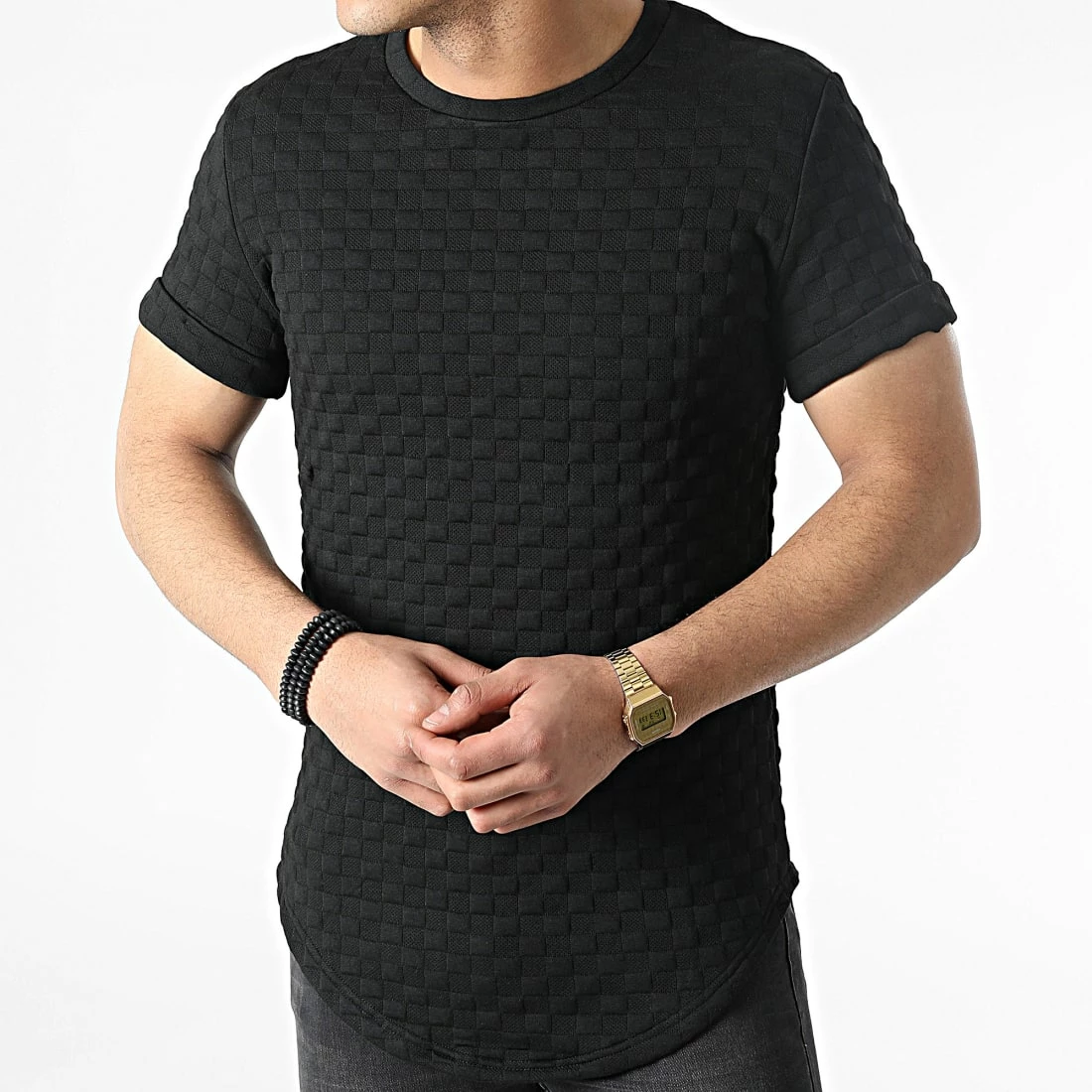 Vente flash 🤩 Tee 👕 Shirt Oversize DD27 Noir de John H ✔️ 5 Vente flash 🤩 Tee 👕 Shirt Oversize DD27 Noir de John H ✔️ – Image 3