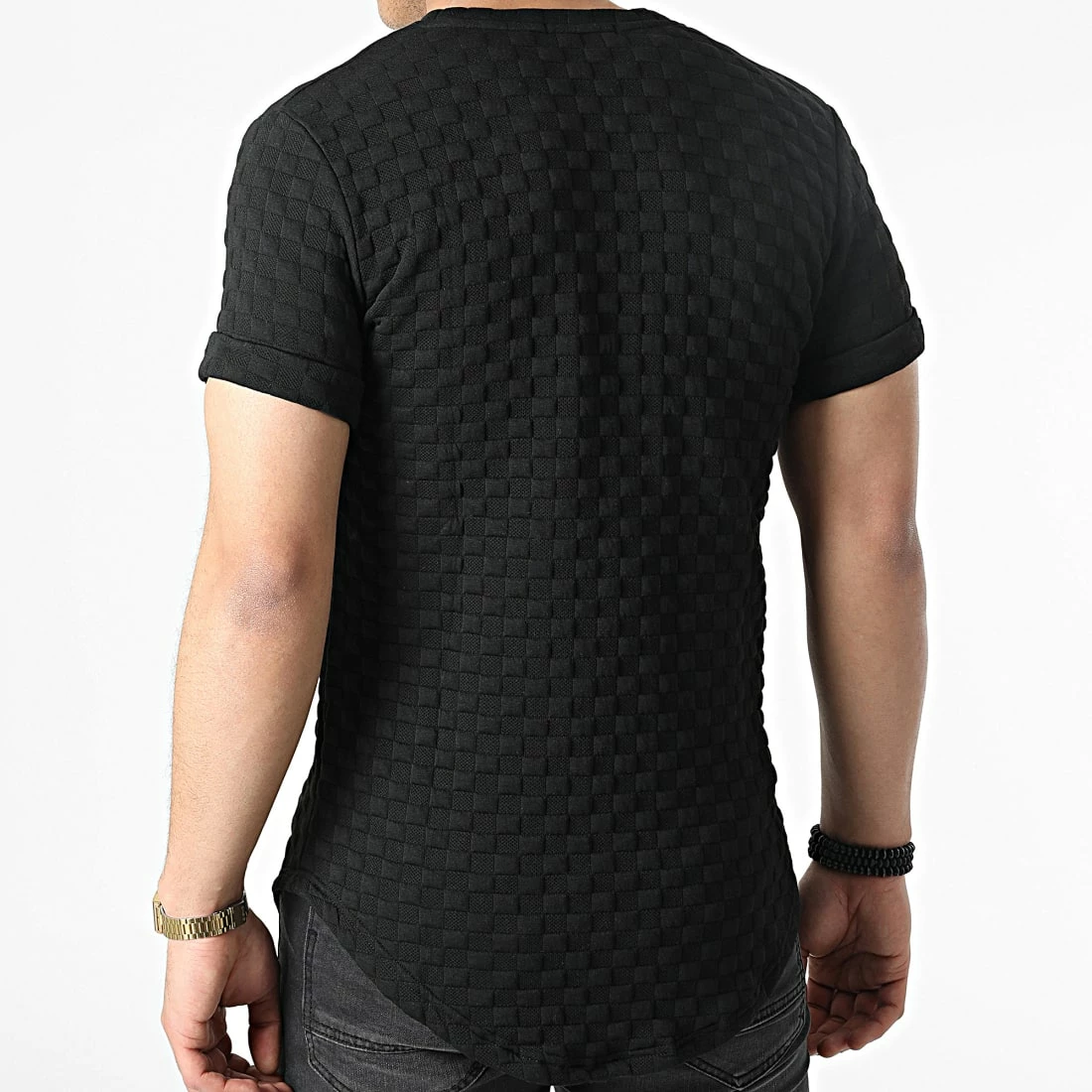 Vente flash 🤩 Tee 👕 Shirt Oversize DD27 Noir de John H ✔️ 6 Vente flash 🤩 Tee 👕 Shirt Oversize DD27 Noir de John H ✔️ – Image 4