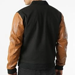 Remise 🌟 Veste Zippée 3119 Noir Camel de John H 🎉 -John H Soldes john h 310498 3119 BLACK CAMEL 20220331T160333 04