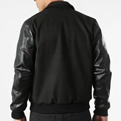 Meilleur prix 🛒 Veste 3124 Noir de John H ❤️ -John H Soldes john h 310503 3124 BLACK 20220328T161644 04