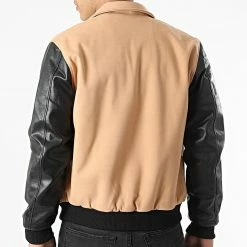 Remise 🌟 Veste 3124 Camel Clair Noir de John H 🔥 -John H Soldes john h 310506 3124 CAMEL 20220331T160358 04