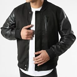 Meilleur prix ✨ Veste Zippée 3119 Noir de John H ✔️