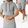 Les meilleures critiques de 🔔 Ensemble Tee 👕 Shirt Capuche Et Short Jogging PP70-DD70 Gris de John H 💯
