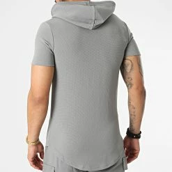 Les meilleures critiques de 🔔 Ensemble Tee 👕 Shirt Capuche Et Short Jogging PP70-DD70 Gris de John H 💯 -John H Soldes john h 323237 PP70 DD70 GRAY 20220613T160107 05