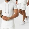 Sortie 😍 Ensemble Tee 👕 Shirt Capuche Et Short Jogging PP68-DD68 Blanc de John H ❤️ -John H Soldes john h 323242 PP68 DD68 WHITE 20220613T160356 01