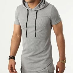 Meilleure affaire 🎁 Ensemble Tee 👚 Shirt Capuche Et Short Jogging PP66-DD66 Gris de John H 💯 9 Meilleure affaire 🎁 Ensemble Tee 👚 Shirt Capuche Et Short Jogging PP66-DD66 Gris de John H 💯 -John H Soldes john h 323261 PP66 DD66 GRAY 20220614T151616 03