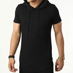 Remise ⭐ Ensemble Tee 👚 Shirt Capuche Et Short Jogging PP50-DD50 Noir de John H ⭐ 9 Remise ⭐ Ensemble Tee 👚 Shirt Capuche Et Short Jogging PP50-DD50 Noir de John H ⭐ -John H Soldes john h 323264 PP50 DD50 BLACK 20220614T151728 03