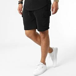 Les meilleures critiques de ⭐ Ensemble Tee 👚 Shirt Capuche Et Short Jogging PP62-DD62 Noir de John H ⭐ -John H Soldes john h 323265 PP62 DD62 BLACK 20220613T160148 04