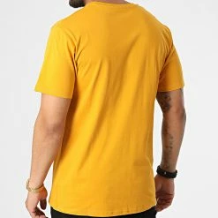 Remise 👏 Tee 👚 Shirt Relaxed Fit T8811 Jaune de John H 🔔 -John H Soldes john h 323512 T8811 CAMEL 20220613T124532 04
