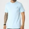 Promo 😀 Tee 👕 Shirt Relaxed Fit T8812 Bleu Clair de John H 🤩 -John H Soldes john h 323521 T8812 SKY BLUE 20220613T124400 01