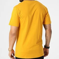 Promo 👏 Tee 👚 Shirt Relaxed Fit T8812 Jaune de John H 💯 -John H Soldes john h 323537 T8812 CAMEL 20220613T124520 04