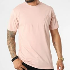 Meilleure affaire 🧨 Tee 👚 Shirt Relaxed Fit T8812 Rose de John H 😀 -John H Soldes john h 323555 T8812 PINK 20220613T124613 03