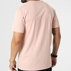 Meilleure affaire 🧨 Tee 👚 Shirt Relaxed Fit T8812 Rose de John H 😀 -John H Soldes john h 323555 T8812 PINK 20220613T124614 04
