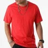 Tout neuf 🛒 Tee 👕 Shirt Relaxed Fit T8811 Rouge de John H 🥰 -John H Soldes john h 323564 T8811 GULES 20220701T145457 01