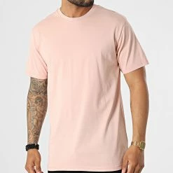 Meilleure vente ⭐ Tee 👕 Shirt Relaxed Fit T8811 Rose de John H 🎁