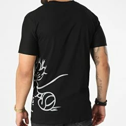 Vente flash 😍 Tee 👕 Shirt DD92 Noir de John H ❤️ -John H Soldes john h 323609 DD92 BLACK 20220613T155009 04