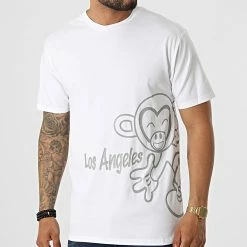 Meilleure vente 👏 Tee 👚 Shirt DD92 Blanc de John H 🔥