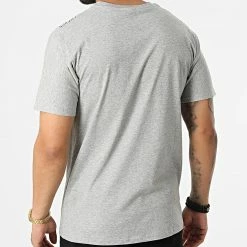 Meilleur prix 🎉 Tee 👕 Shirt DD97 Gris Chiné de John H 🧨 -John H Soldes john h 323622 DD97 GRAY 20220613T162449 04