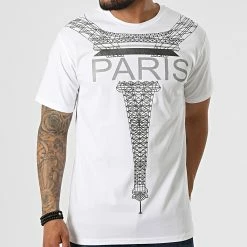 Meilleur prix 🌟 Tee 👚 Shirt DD97 Blanc de John H ⭐ -John H Soldes john h 323624 DD97 WHITE 20220613T161736 03