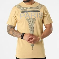 Grosses soldes 👏 Tee 👚 Shirt DD97 Camel de John H 😉 -John H Soldes john h 323625 DD97 CAMEL 20220613T162513 03