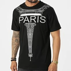 Vente flash ✨ Tee 👚 Shirt DD97 Noir de John H 🛒