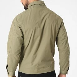 Remise 🔥 Veste Zippée 3123 Vert Kaki de John H 😀 -John H Soldes john h 323646 3123 GREEN 20220613T152520 04