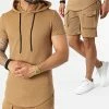De gros 🤩 Ensemble Tee 👕 Shirt Capuche Et Short Jogging DD54-PP54 Camel de John H 🎁 -John H Soldes john h 323651 DD54 PP54 CAMEL 20220613T160521 01