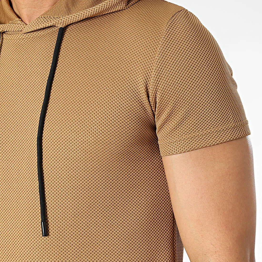 De gros 🤩 Ensemble Tee 👕 Shirt Capuche Et Short Jogging DD54-PP54 Camel de John H 🎁 4 De gros 🤩 Ensemble Tee 👕 Shirt Capuche Et Short Jogging DD54-PP54 Camel de John H 🎁 – Image 2