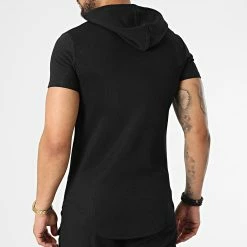 Budget 💯 Ensemble Tee 👚 Shirt Capuche Et Short Jogging PP54-DD54 Noir de John H 😀 -John H Soldes john h 323652 DD54 PP54 BLACK 20220613T160616 04