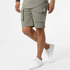 Sortie 🧨 Ensemble Tee 👕 Shirt Capuche Et Short Jogging DD54-PP54 Vert Kaki de John H 😍 10 Sortie 🧨 Ensemble Tee 👕 Shirt Capuche Et Short Jogging DD54-PP54 Vert Kaki de John H 😍 -John H Soldes john h 323664 DD54 PP54 GREEN 20220613T162003 04