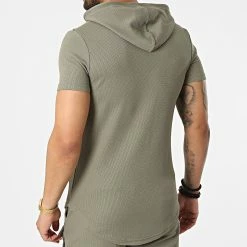 Sortie 🧨 Ensemble Tee 👕 Shirt Capuche Et Short Jogging DD54-PP54 Vert Kaki de John H 😍 11 Sortie 🧨 Ensemble Tee 👕 Shirt Capuche Et Short Jogging DD54-PP54 Vert Kaki de John H 😍 -John H Soldes john h 323664 DD54 PP54 GREEN 20220613T162004 05