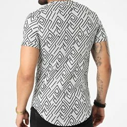 Tout neuf 🔥 Tee 👚 Shirt Oversize DD78 Blanc Noir de John H 🔔 9 Tout neuf 🔥 Tee 👚 Shirt Oversize DD78 Blanc Noir de John H 🔔 -John H Soldes john h 323689 DD78 WHITE BLACK 20220613T152144 04