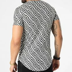 Les meilleures critiques de 💯 Tee 👕 Shirt Oversize DD83 Blanc Noir de John H 😀 -John H Soldes john h 323690 DD83 WHITE BLACK 20220613T152225 04