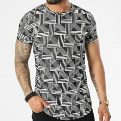 Bon marché 🎉 Tee 👕 Shirt Oversize DD80 Noir Blanc de John H ⭐ 8 Bon marché 🎉 Tee 👕 Shirt Oversize DD80 Noir Blanc de John H ⭐ -John H Soldes john h 323693 DD80 BLACK WHITE 20220613T152437 03