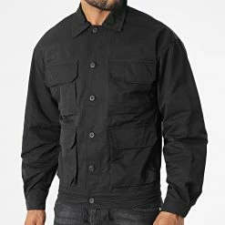 Nouveau 😀 Surchemise 3122 Noir de John H 🧨