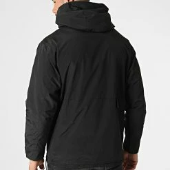 Grosses soldes 👏 Coupe-Vent Capuche 3120 Noir de John H ⭐ -John H Soldes john h 323717 3120 BLACK 20220613T155930 04