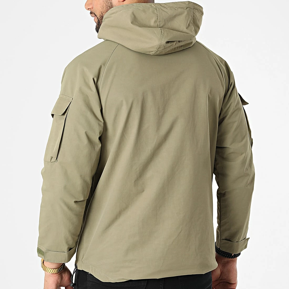 Budget ✔️ Veste Outdoor Col Zippé 3116 Vert Kaki de John H 🥰 6 Budget ✔️ Veste Outdoor Col Zippé 3116 Vert Kaki de John H 🥰 – Image 4