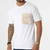 Meilleur prix 🔔 Tee 👕 Shirt Poche T8814 Blanc Beige de John H 👍 2 Meilleur prix 🔔 Tee 👕 Shirt Poche T8814 Blanc Beige de John H 👍 -John H Soldes john h 332199 T8814 WHITE CAMEL 20220812T141501 01