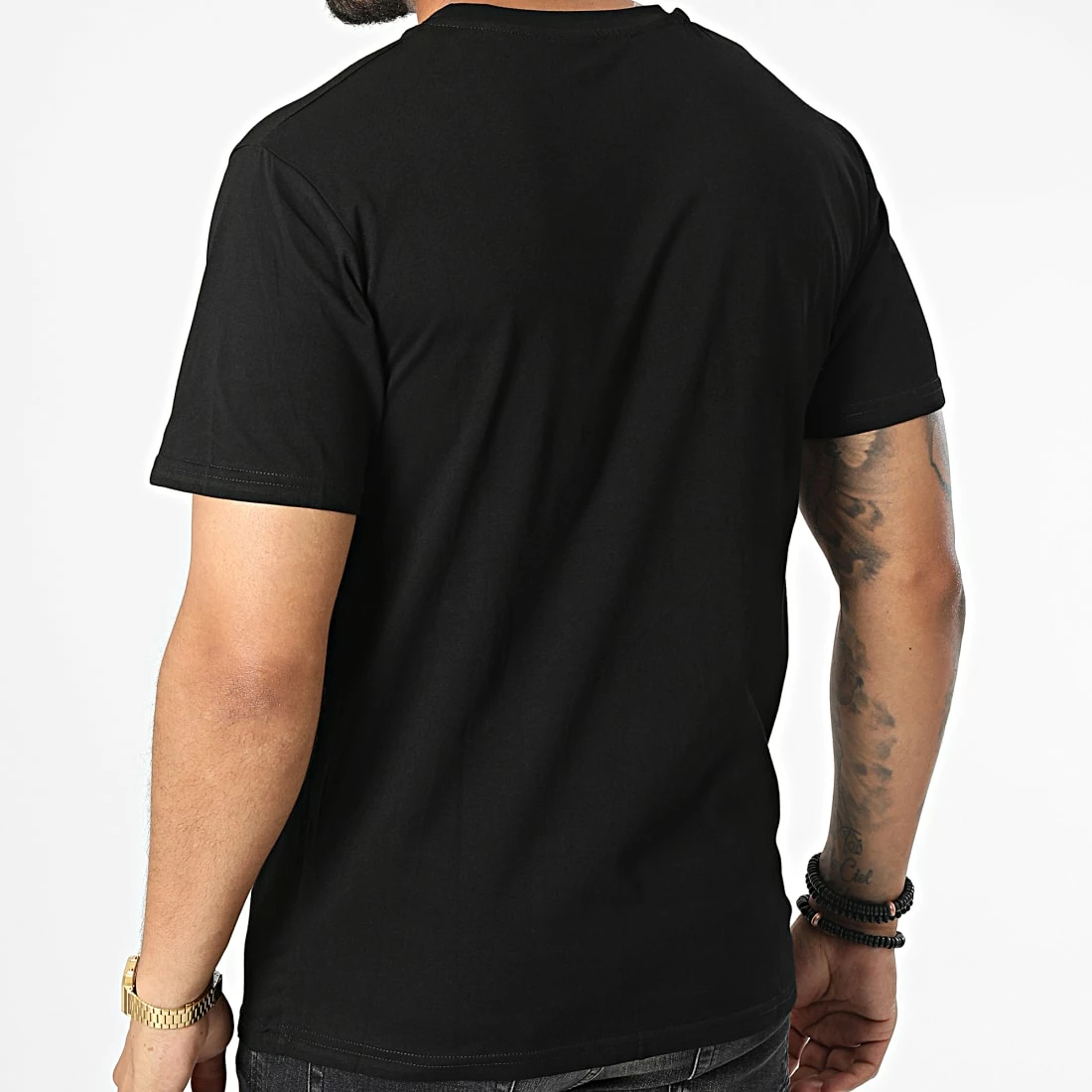 Le moins cher ✨ Tee 👚 Shirt Poche T8815 Noir Beige de John H ⌛ 6 Le moins cher ✨ Tee 👚 Shirt Poche T8815 Noir Beige de John H ⌛ – Image 4