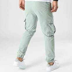 Meilleure affaire 💯 Pantalon Cargo PP328 Vert de John H ❤️ -John H Soldes john h 332250 PP328 GREEN 20220816T152900 04
