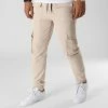 Vente flash 😀 Pantalon Cargo PP358 Beige de John H 🛒 -John H Soldes john h 332285 PP358 CAMEL 20220816T152149 01