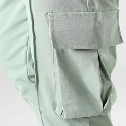 Tout neuf 😍 Pantalon Cargo PP351 Vert de John H ⭐ -John H Soldes john h 332290 PP351 GREEN 20220816T153125 02