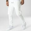 Grosses soldes 😀 Pantalon Cargo PP351 Blanc de John H ⌛ -John H Soldes john h 332291 PP351 WHITE 20220816T153027 01